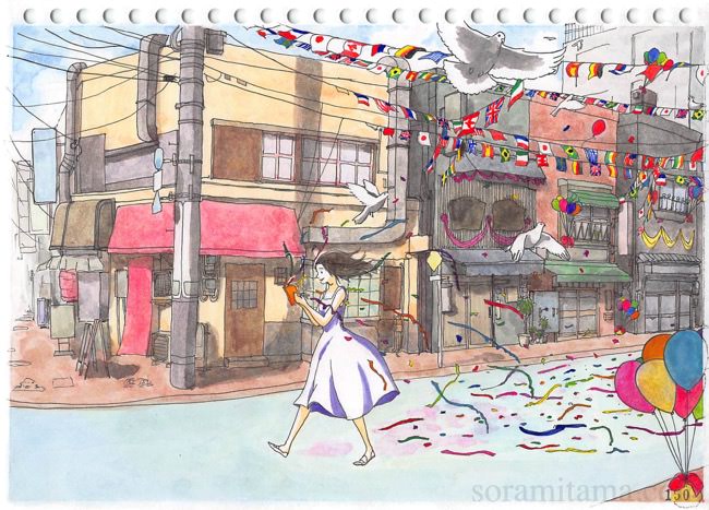 コピー用紙500枚チャレンジで絵の練習【101~150枚目】