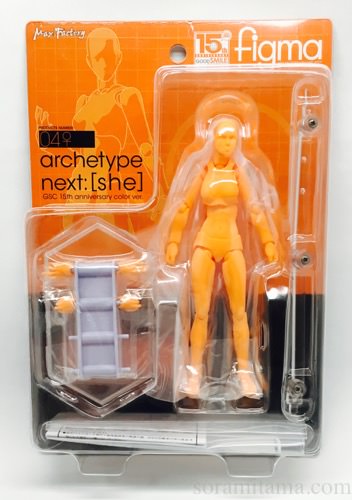 人体学習用デッサン人形の選び方。リアル系素体figma archetype next