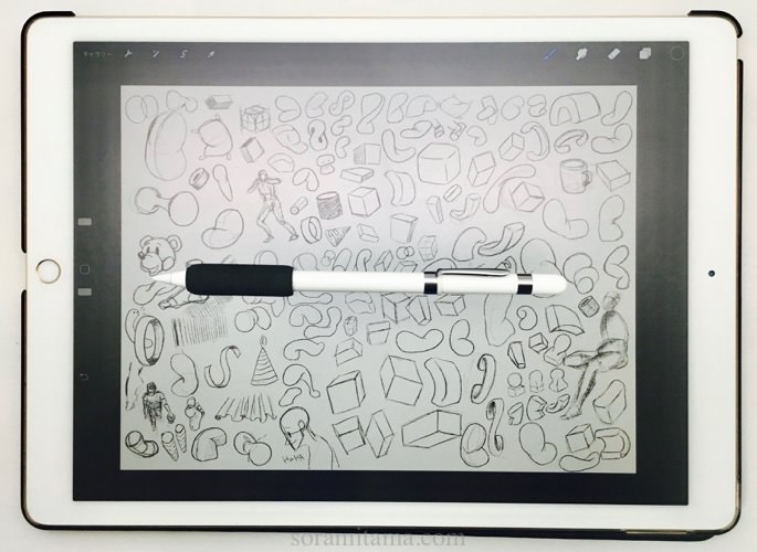 Ipad Pro 12 9インチの大きさをいろんなモノと比較 お絵かき用途購入時の参考に 描くラボ